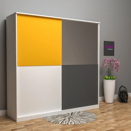 Bade Sürgülü Gardırop Suntalam