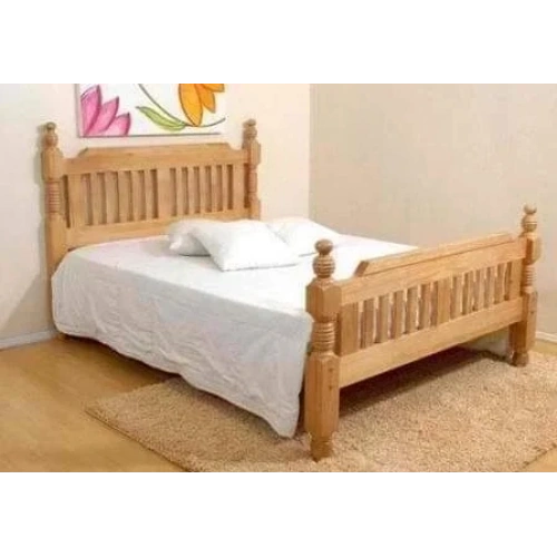 Barayı Doğal Ahşap Karyola Mdf