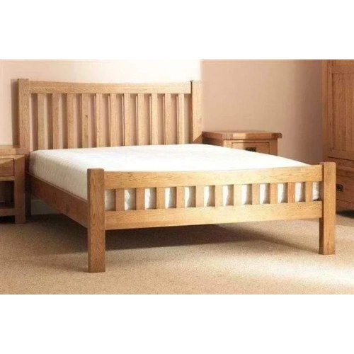 Barçın Doğal Ahşap Karyola Mdf