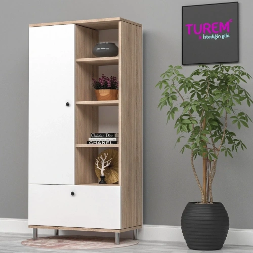 Berna Çok Amaçlı Dolap Beyaz Suntalam