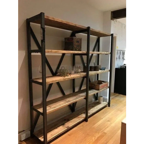 Çalba Metal Kitaplık Mdf