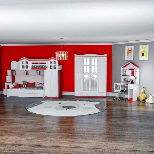 Çatılı Maxima Genç Odası Takımı Suntalam