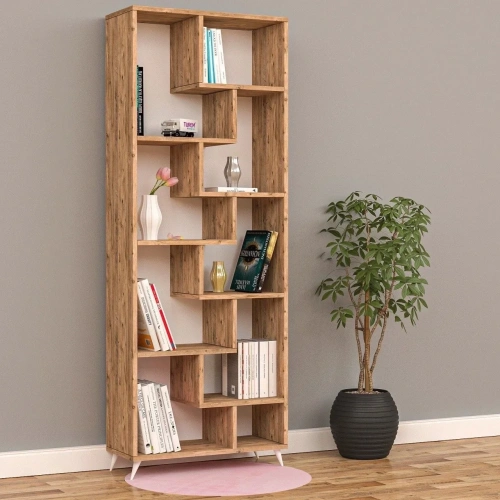 Cevher Labirent Kitaplık Mdf