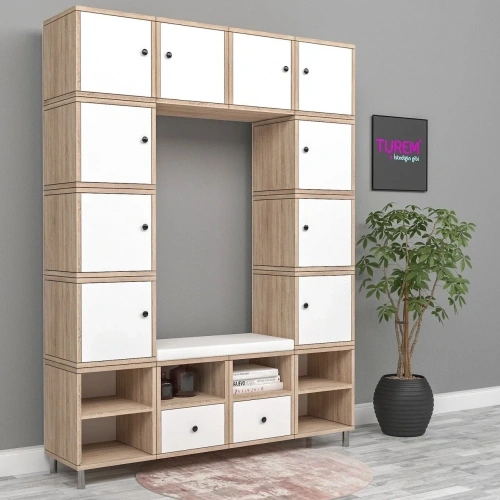 Colerfull Çok Amaçlı Dolap Mdf