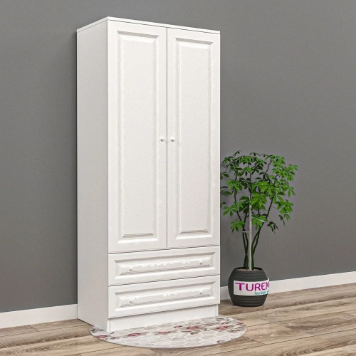 Country 2 Kapılı Gardırop Mdf