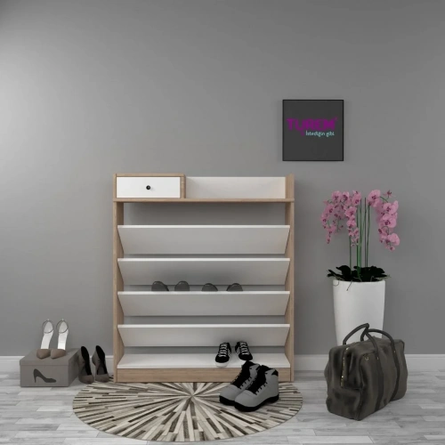 Devrilme Açık Ayakkabılık Mdf