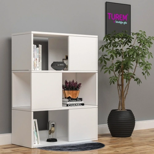 Dikdörtgen Kitaplık Suntalam/Mdf Suntalam