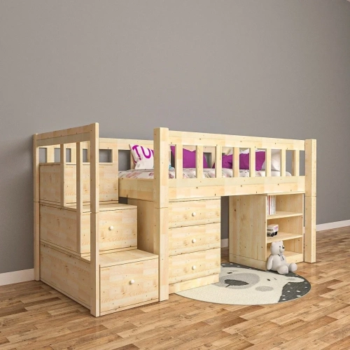 Doğal Ahşap Modi Ranza Mdf