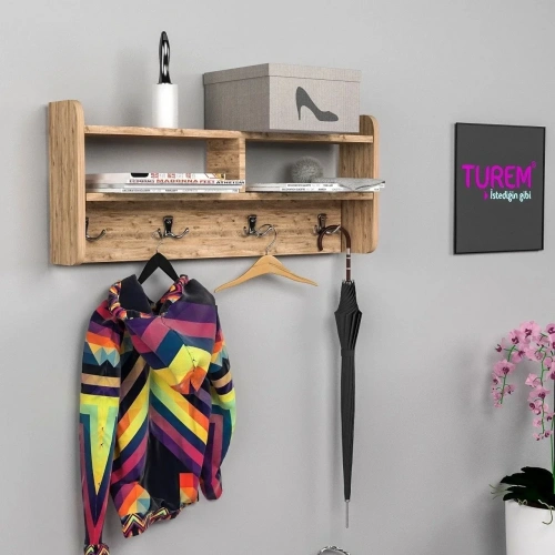 Duvar Askısı Portmanto Mdf