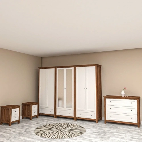 Elmas Yatak Odası Takımı Mdf