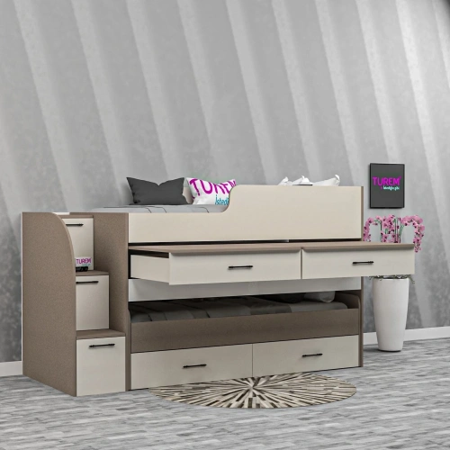 Fıstık Alçak Ranza Suntalam