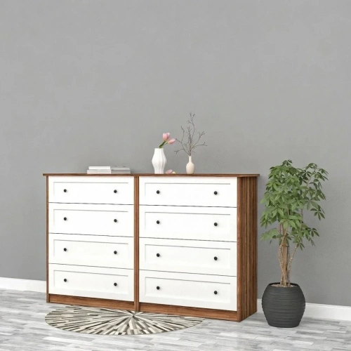 Frame 8 Çekmeceli Şifonyer Mdf