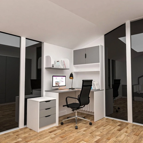 Grey Çalışma Masası Mdf