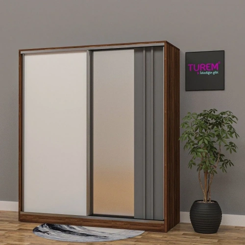 Grey Line Gardrop Mdf