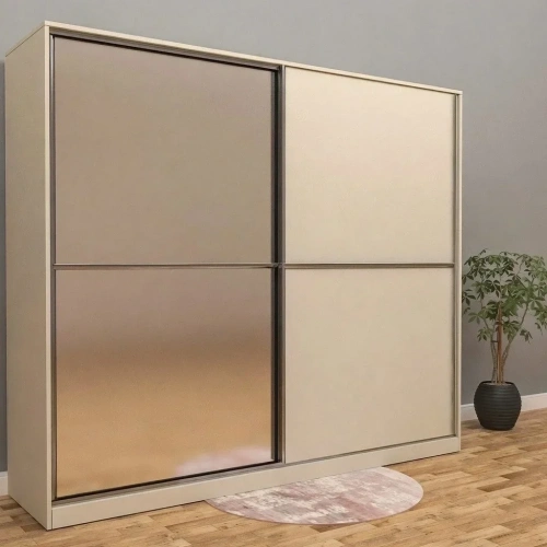 Hilton Sürgülü Gardırop Mdf