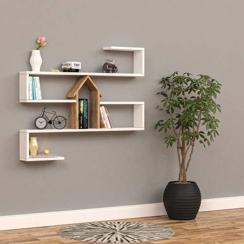 Home Raflı Kitaplık Mdf