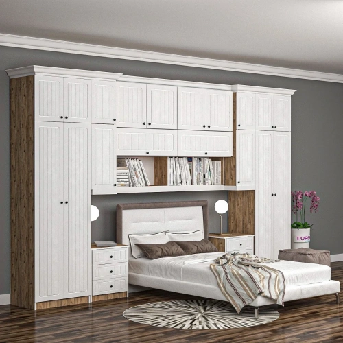 Hose Yatak Üstü Gardrop Mdf