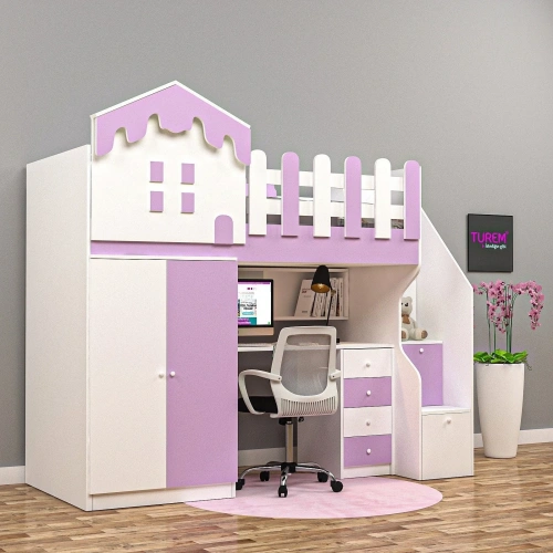 İdea Çalışma Masalı Ranza Suntalam