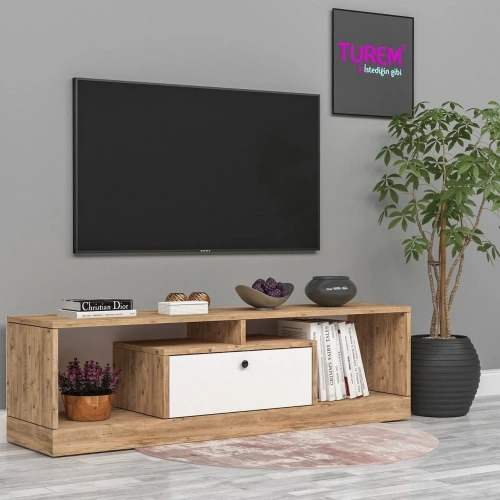 Kar Beyaz Tv Sehpası Suntalam