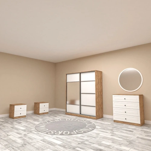 Kare Yatak Odası Takımı Suntalam