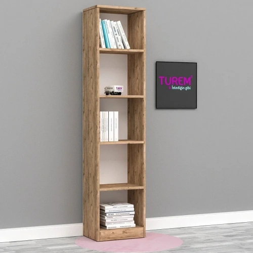 Kule Kapaksız Kitaplık Mdf