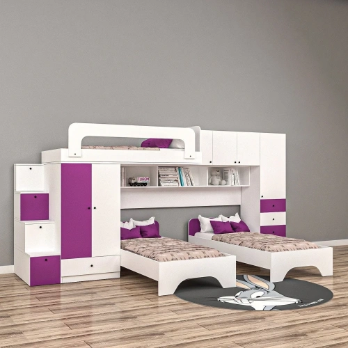 Light Genç Odası Takımı Mdf