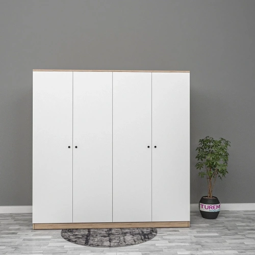 Madolya 4 Kapaklı Yüklük Dolap Suntalam