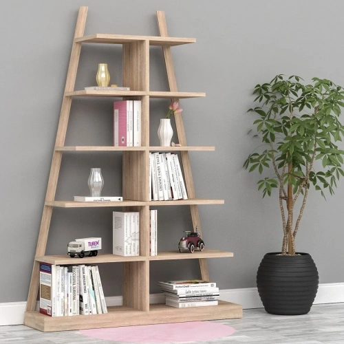 Marmo Kule Kitaplık Mdf