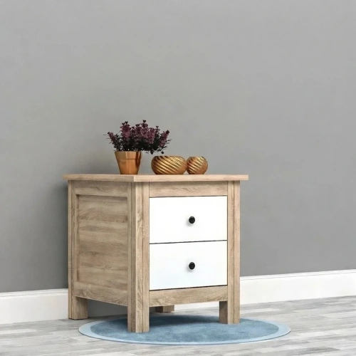 Max 2 Çekmeceli Komodin Mdf