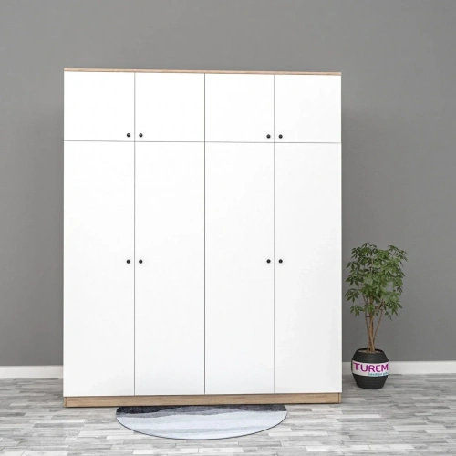 Max 8 Kapaklı Yüklük Dolap Suntalam