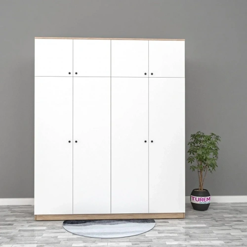 Max 8 Kapaklı Yüklük Dolap Mdf