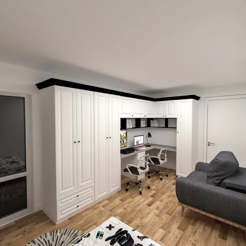 Maxima Gardıroplu Çalışma Masası Suntalam