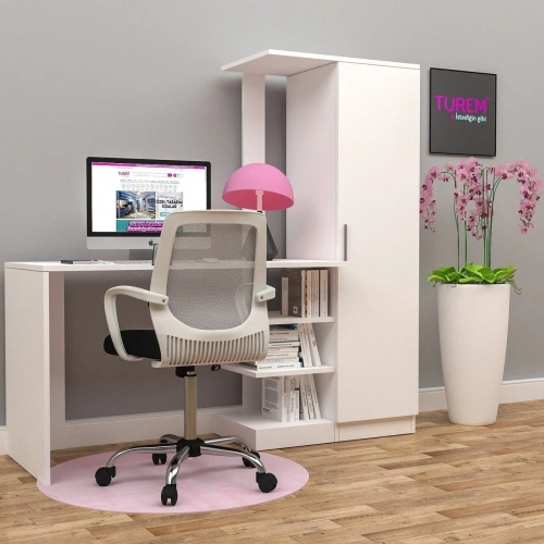 Melisa Dolaplı Çalışma Masası Mdf