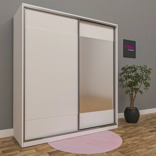 Melisa Sürgülü Gardrop Mdf