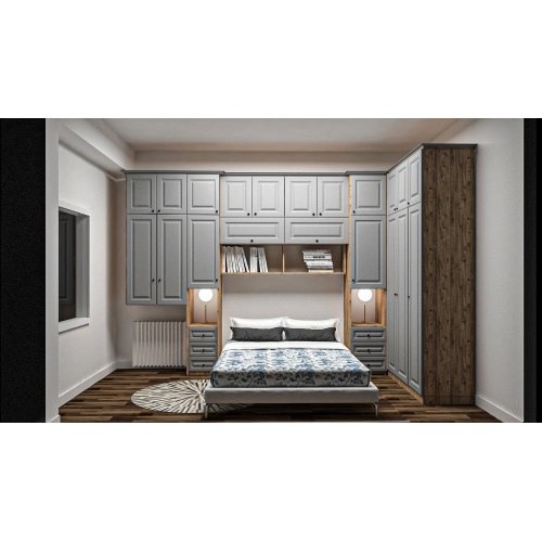 Mell Yatak Üstü Gardrop