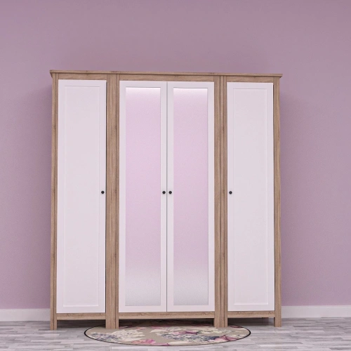 Milens 4 Kapılı Gardrop