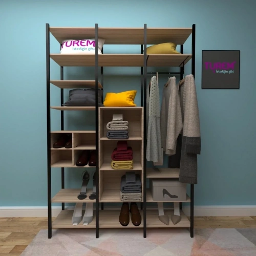 Misyon Açık Gardırop Mdf