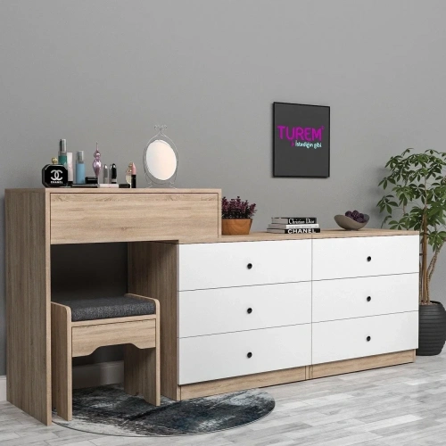 Mocca Makyaj Masası Mdf