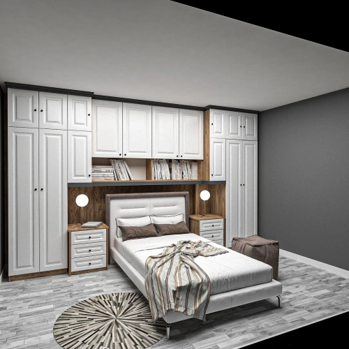 Moll Modern Yatak Üstü Gardrop Suntalam