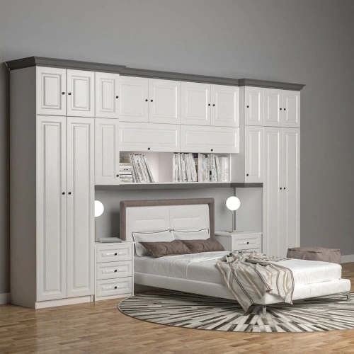 Molly Mebran Kapaklı Gardırop Mdf