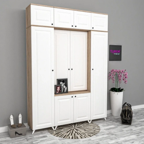 Nergis Çift Bloklu Portmanto Suntalam