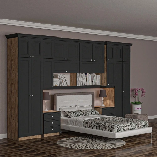 Nilay Yatak Üstü Gardrop Mdf