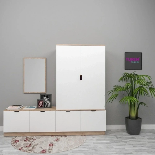 Özel Ölçü Portmanto Mdf