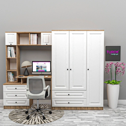 Özlem Dolaplı Membran Çalışma Masası