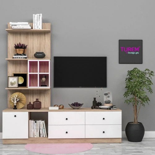 Papatya Tv Ünitesi Mdf