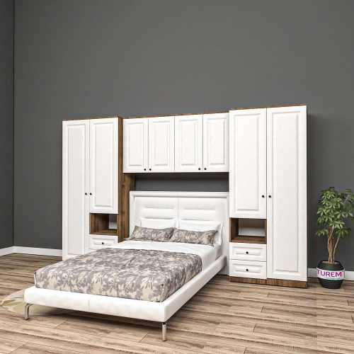 Papatya Yatak Üstü Gardrop