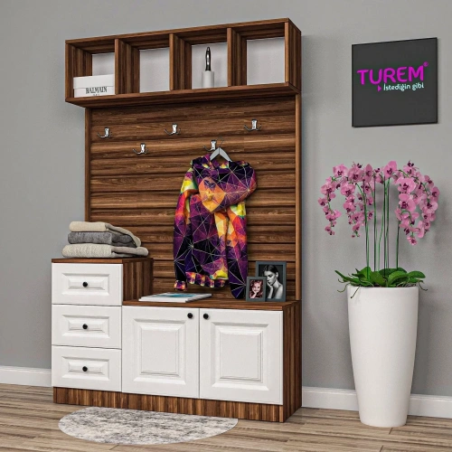 Peony Membran Portmanto Mdf