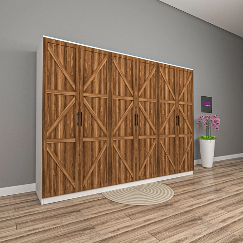 Pierloti 6 Kapılı Gardrop