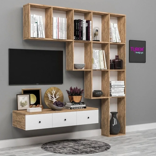 Piramit Tv Ünitesi Mdf