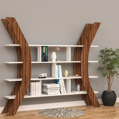 Poyraz Kitaplık Raf Mdf